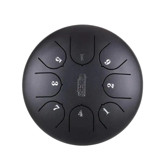 Steel Tongue Drum -  6 Inch 8 Notes G Tune