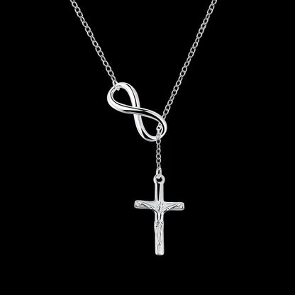 Fashionable Jesus Cross Necklace with Pendant