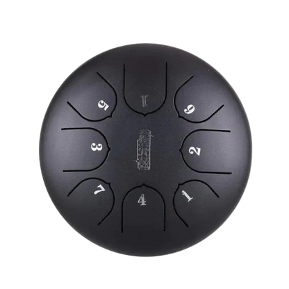 Steel Tongue Drum -  6 Inch 8 Notes G Tune