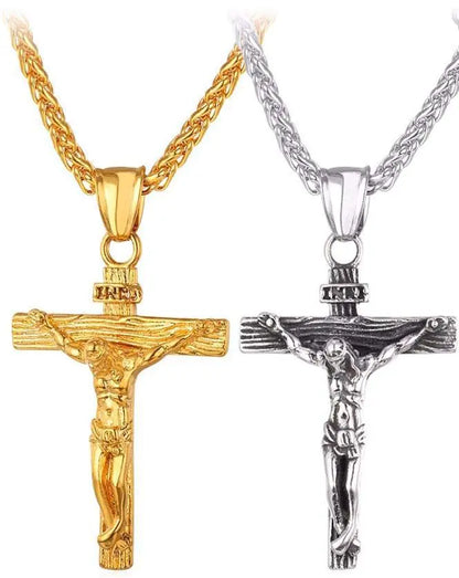Easter Jesus Cross Necklace - Trendy Choker Pendant
